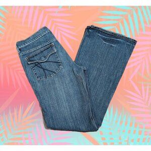 NY&C Brand Women's Flare Jeans Size 8 Wash Denim